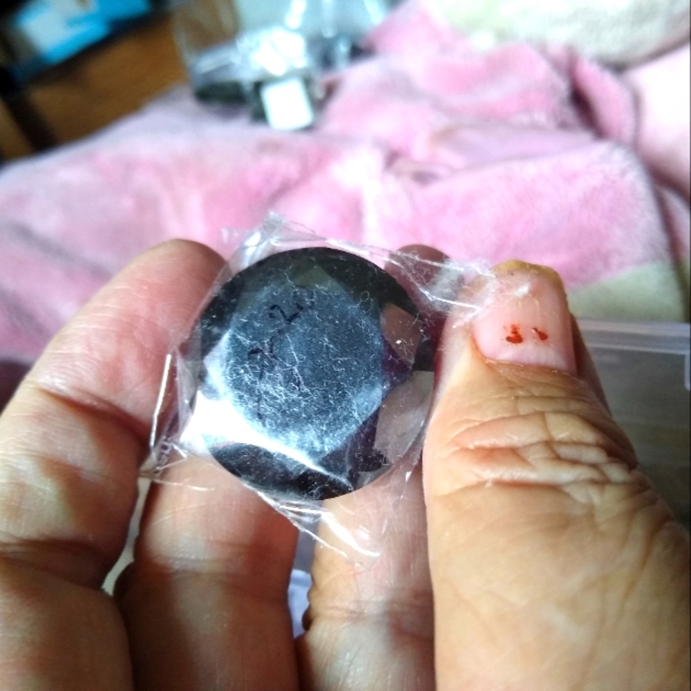 77.20 ct black diamond nice cut